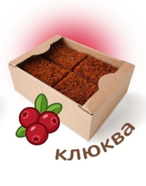 №3 Пряник 1кг с фруктовой начинкой Клюква в Кореновске