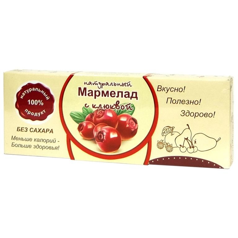  Мармелад натуральный "Клюква" 140г в Кореновске