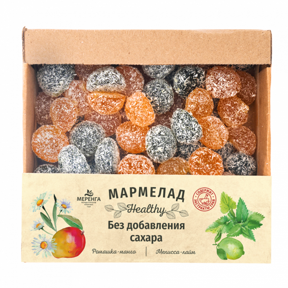  Меренга Мармелад в кокосовой обсыпке Ромашка+Мелисса , 800г     в Кореновске